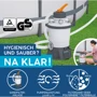 Бассейн Bestway каркасный овальный 488-305-107 см (56946) (фильтр-насос, лестница, тент) фото 4
