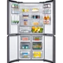 Холодильник Side-by-Side Midea MDRF632FGF28(JB): Розташування морозильної камери Нижнее