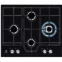 Варочная поверхность газовая Electrolux GME363NB: Расположение панели спереди