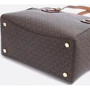 Женская сумка тоут Michael Kors VOYAGER EW TOTE темно-коричневая (30T8GV6T4B200): Фактура Гладкая, Матовая