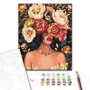 Картина по номерам Brushme Корона из лепестков с флуоресцентными красками 40х50 см (BS54014): Производитель Brushme