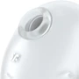 Вакуумный клиторальный стимулятор с вибрацией Satisfyer Cutie Ghost White