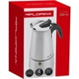 Гейзерная кофеварка Florina Lungo KPSS-4CUP Induction 200 мл на 4 чашки (5K7137): Цвет серебристый