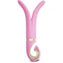 Gvibe 3 Candy Pink - анатомический вибромассажер, 17х3.5 см