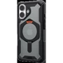 Чехол для iPhone Urban Armor Gear UAG Plasma XTE MagSafe Black/Orange (114476114097) for iPhone 16 фото 5