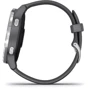 Смарт-годинник Garmin Vivoactive 4 Silver Stainless Steel Bezel w. Shadow Gray and Silicone B. (010-02174-01): Карти пам'яті немає