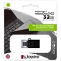 USB-флешка Kingston 32GB DataTraveler MicroDuo USB 3.2/microUSB Black/Silver (DTDUO3G2/32GB) фото 6