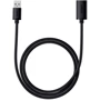 Кабель Baseus USB Cable to USB F AirJoy Series Extension 1m Cluster Black (B00631103111-00)