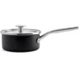 Ковш с крышкой KitchenAid Steel Core 18 см 2 л матовый черный (CC005998-001)