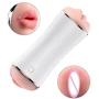 Мастурбатор с двумя входами и вибростимуляцией BOSS Vibrating Masturbation Cup USB 10 function + Interactive Function, BS6300019