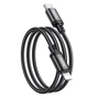 Кабель Hoco Cable USB-C to Lightning X89 Wind 2.4A 20W 1m Black: Длина 1 м