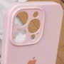 Чехол для iPhone Mobile Case Silicone Case Full Camera Protective Chalk Pink for iPhone 15 Pro Max фото 5