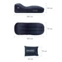 Надувний матрац Автоматичне надувне ліжко Xiaomi GIGA Lounger GS1 (MQC001) Orange: Габарити 180х70х50 см