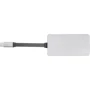 Адаптер PowerPlant Adapter USB-C to HDMI+USB3.0+USB-C+RJ45 (CA911691): Колір серый