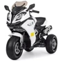 Детский электромотоцикл 3 колесный Bambi Racer BMW белый (M 3913EL-1)
