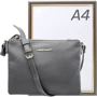 Женская сумка кросс боди Amelie Galanti серая (A991508-d.grey) фото 9