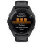 Смарт-часы Garmin Forerunner 265 Black Bezel and Case with Black/Powder Gray Silicone Band (010-02810-10): Фитнес-функции Секундомер, Шагомер, Пульсометр, Подсчет калорий, GPS-модуль