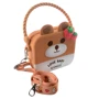 Сумка PRC Bear Strawberry 12.5x14x4 brown: Пол Девочка