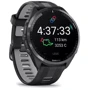 Смарт-часы Garmin Forerunner 965 Carbon Grey DLC Titanium Bezel with Black Case and Black/Powder Grey Silicone Band (010-02809-10): Время работы До 23 дней (в режиме смарт-часов), до 31 часа (GPS), до 10.5 часов (GPS + музыка)