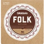 Струна для гитар Струны D`ADDARIO EJ32C FOLK NYLON Ball End Silver Wound / Clear Treble