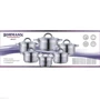 Bohmann 12 предметов 2.1л/2.9л/2.9л/3.9л/3.9л/6.5л (0717-BH): Материал корпуса нержавеющая cталь