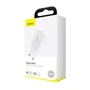 Зарядное устройство Baseus USB-C Wall Charger Speed Mini 18W White (CCFS-X02) фото 5