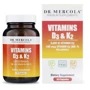 Dr. Mercola Vitamins D3 & K2 5,000 IU 90 Caps Витамин Д3 и К2