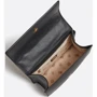 Женская сумка кросс боди GUESS ABEY CROSSBODY FLAP черная (HWQB8558210-BLA): Фактура Матовая, Стеганая