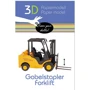Навантажувач Forklift Fridolin 3D модель: Вид Флора і фауна
