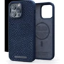 Чехол для iPhone Njord Salmon Leather MagSafe Case Blue (NA43SL01) for iPhone 14 Pro фото 11