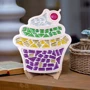 Набор для творчества mosaaro Mosaiс set "Cupcake" стеклянная мозаика "Кекс" (MA1006): Возраст от 8-ми лет