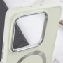 Чехол для телефонов TPU Case Bonbon Metal Style with MagSafe White for Xiaomi 13 Pro: Цвет белый