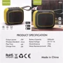 Акустика Hopestar A22 Black/Yellow: Тип портативная