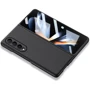 Аксессуар для смартфона GKK Leather Wallet with Stand Carbon for Samsung F936 Galaxy Fold 4: Материал закаленное стекло, пластик