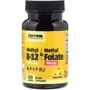 Jarrow Formulas Methyl B-12 & Methyl Folate 1,000 mcg / 400 mcg 100 Lozenges Lemon Flavor Метілфолат і метил B-12