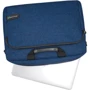 Сумка для ноутбуков Grand-X 14-15'' Soft pocket Navy (SB-149N): Вместимость ноутбук, блок питания, аксессуары