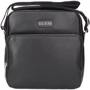 Чоловіча сумка планшет Guess Dan PU Top Zip Crossbody чорна (HMDNPUP0326-BLA)