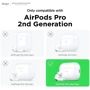 Чехол для наушников Elago Silicone Hang Case Pastel Green (EAPP2SC-HANG-PGR) for Apple AirPods Pro 2 фото 1