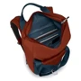 Рюкзак Рюкзак Osprey Arcane Tote Pack Umber Orange/Stargazer Blue 20 л оранжевый (009.001.0089): Материал 500D Bluesign Recycled Polyester Packcloth