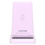 Зарядное устройство Canyon Wireless Charger WS-304 15W Iced Pink (CNS-WCS304IP): Особенности Для Apple Watch, Быстрая зарядка, Lightning