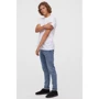 Футболка H&M 6858169 M белая: Состав Хлопок
