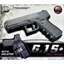 Детский пистолет на пульках Galaxy G15+ Glock 17 металл с кoбурой черный: Тип пистолет, автомат