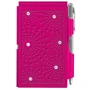 Карманный блокнот с ручкой Troika Glitz Pink (FN1624)