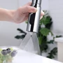 Смеситель для кухни Lefton Automatic Sensor & Pull-Down Kitchen Faucet with Temperature Display-KF2206 Chrome фото 9