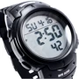 Наручний годинник Skmei 1068 Black: Тип циферблата Цифровий (електронний)