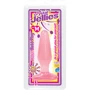Анальная пробка Crystal Jellies Butt Plug Medium, 13x3.5 см, розовый
