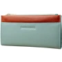 Женский кошелек Smith&Canova голубой (FUL-26801-blue-tan) фото 7