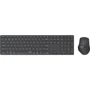 Комплект бездротовий RAPOO 9800M Dark Grey: Призначення компактная
