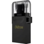 USB-флешка Kingston 32GB DataTraveler MicroDuo USB 3.2/microUSB Black/Silver (DTDUO3G2/32GB): Стандарт USB USB 3.2 / Micro USB