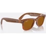 Смарт-очки Ray-Ban Meta Wayfarer Shiny Caramel Frame Brown Lenses size M (RW4006 670683 50-22) фото 9